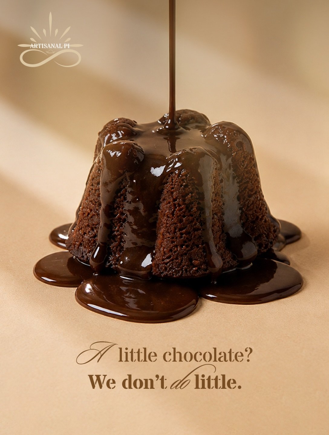 A little chocolate? We believe in going all in.

Rich chocolate, a soft, indulgent texture, and a generous pour of chocolate sauce. At Artisanal Pi, every detail is made to satisfy your dessert cravings.

For restaurants, cafés, hotels, and events, we create desserts that bring more to the table.

Looking for a dessert supplier for your business or next event?

Contact us to explore our dessert selection and discuss your requirements.

#ArtisanalPi #ChocolateLovers #PremiumDesserts #DessertSupplier #B2BHospitality