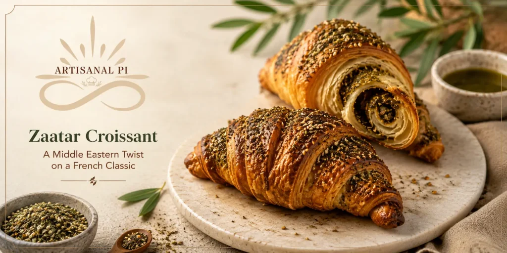 Zaatar Croissant dessert in dubai