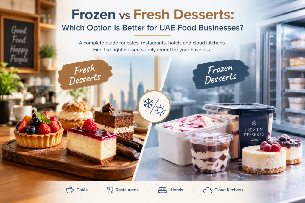Frozen vs Fresh Desserts: Which Option Is Better for UAE Food Businesses?